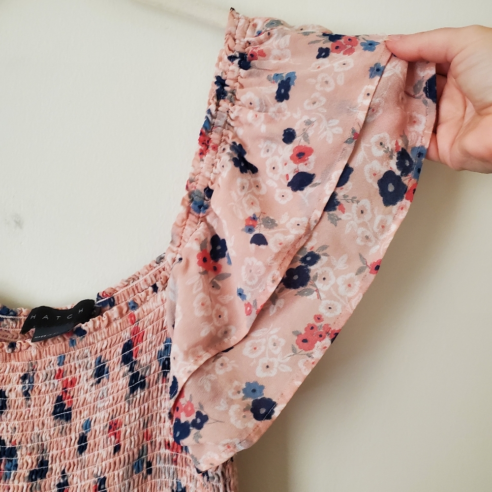 Hatch Pink Floral Cosette Dress - Picture 6 of 15